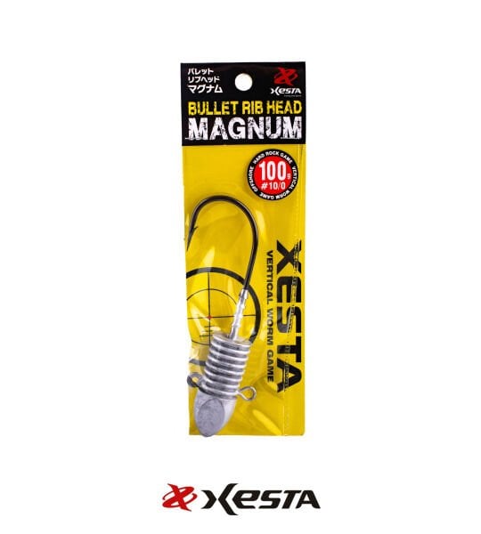 XESTA BULLET RIBHEAD MAGNUM JIGHEAD #10/0 1P 100G