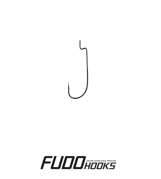 4921 FUDO WORM 104R #1/0 BLACK NIKEL 4P