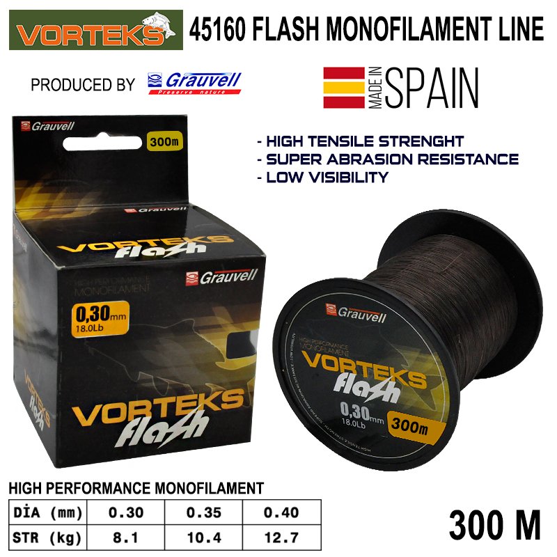 Vorteks Flash 300 mt Sazan Misinası