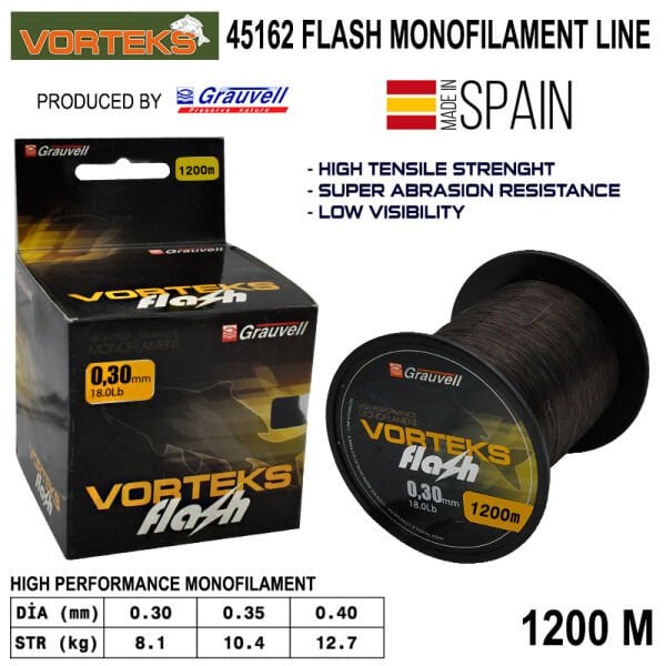 Vorteks Flash 1200 mt Sazan Misinası