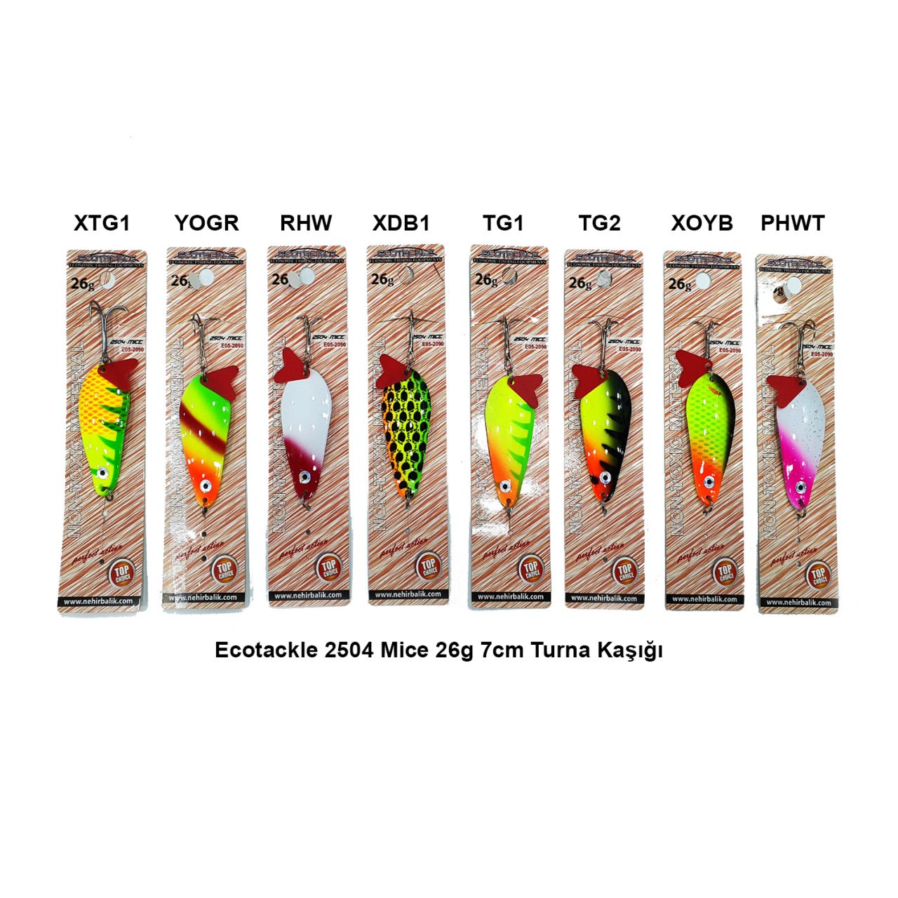 Ecotackle 2504 Mice 26g 7cm Turna Kaşığı