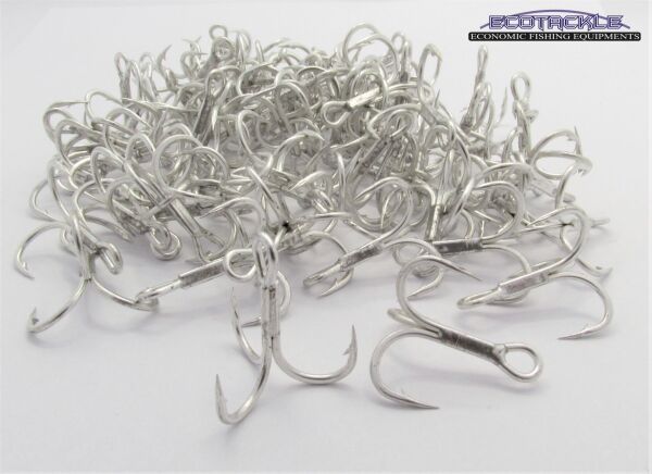 Ecotackle TB-44 Üçlü İğne Nikel 100p 4