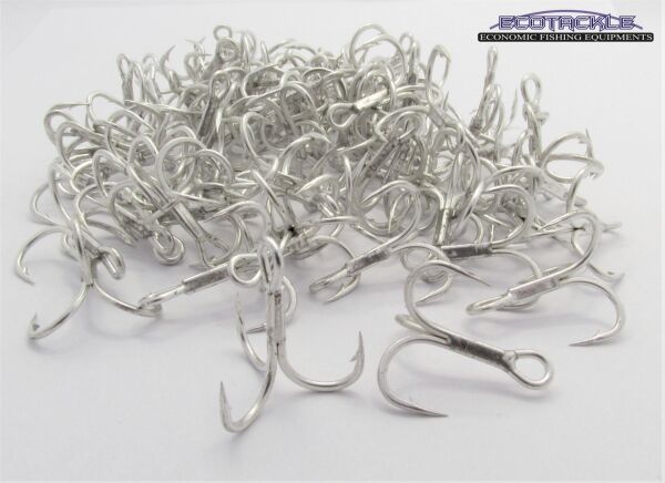 Ecotackle TB-44 Üçlü İğne Nikel 100p 6