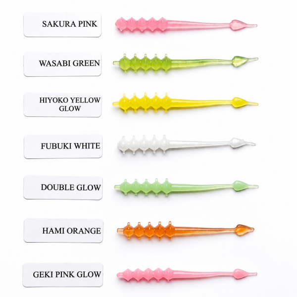 GETSU CRYSTAL 52MM 2.00INCH LRF SİLİKONU 20ADET