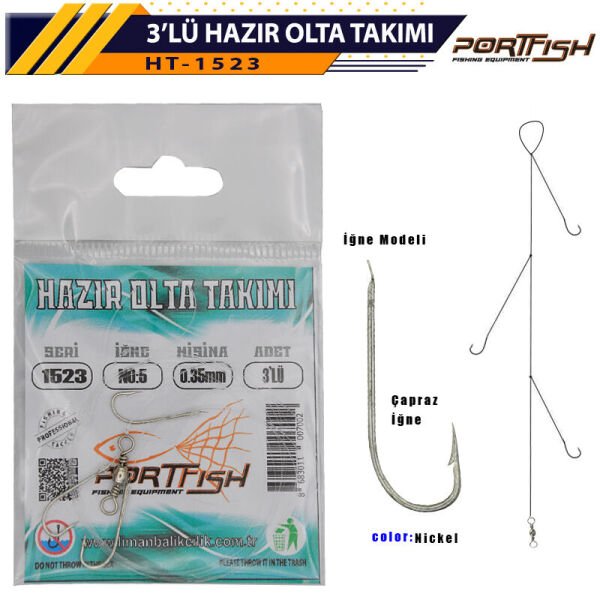 Liman 1523 Üçlü Hazır Yemli Hırsız Takım