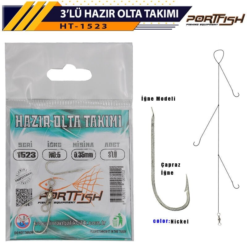 Liman 1523 Üçlü Hazır Yemli Hırsız Takım