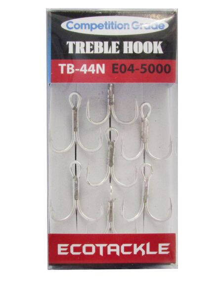 Ecotackle TB-44 Üçlü İğne Nikel 4