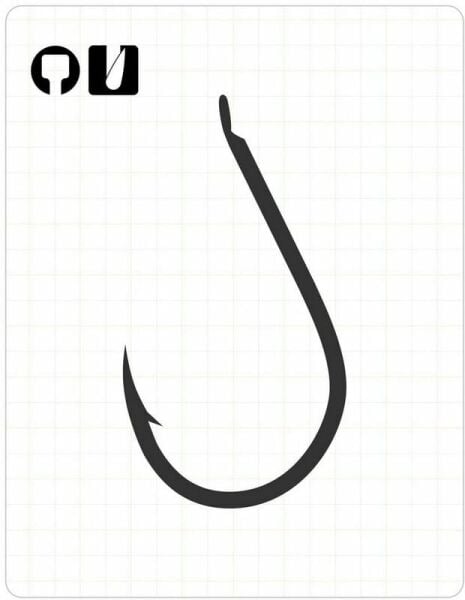 1001 CHINU #1/0 BLACK NIKEL 9P