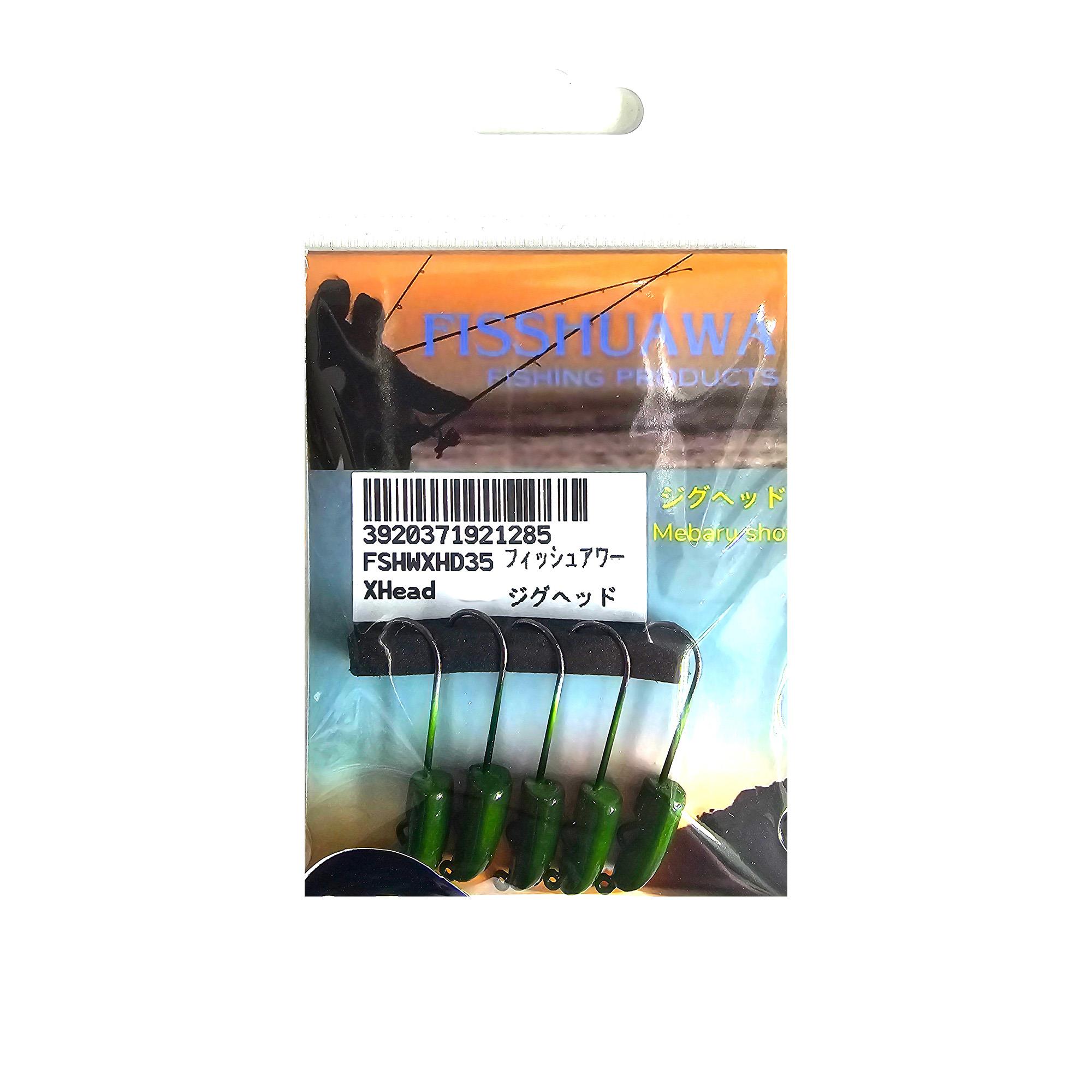 FISSHUAWA XHEAD LRF JİGHEAD İKİ GÖZLÜ 3.5GR 5Lİ