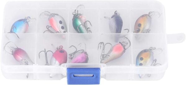 Captain 3397 Lure SET 5cm Floating 10'Lu Maket Balık Seti