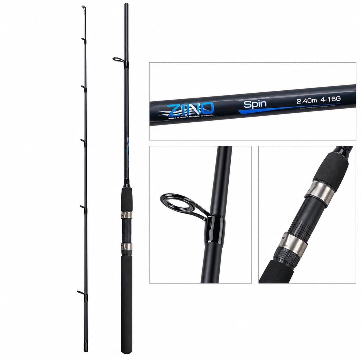 KAMIŞ ZİNO SPİN 4-16 GR 240 CM