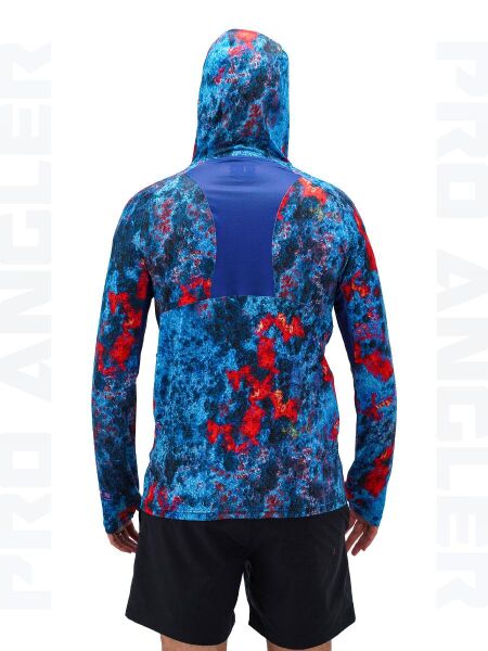Fujin Pro Angler S24 Buff&Hoodie Red Reef