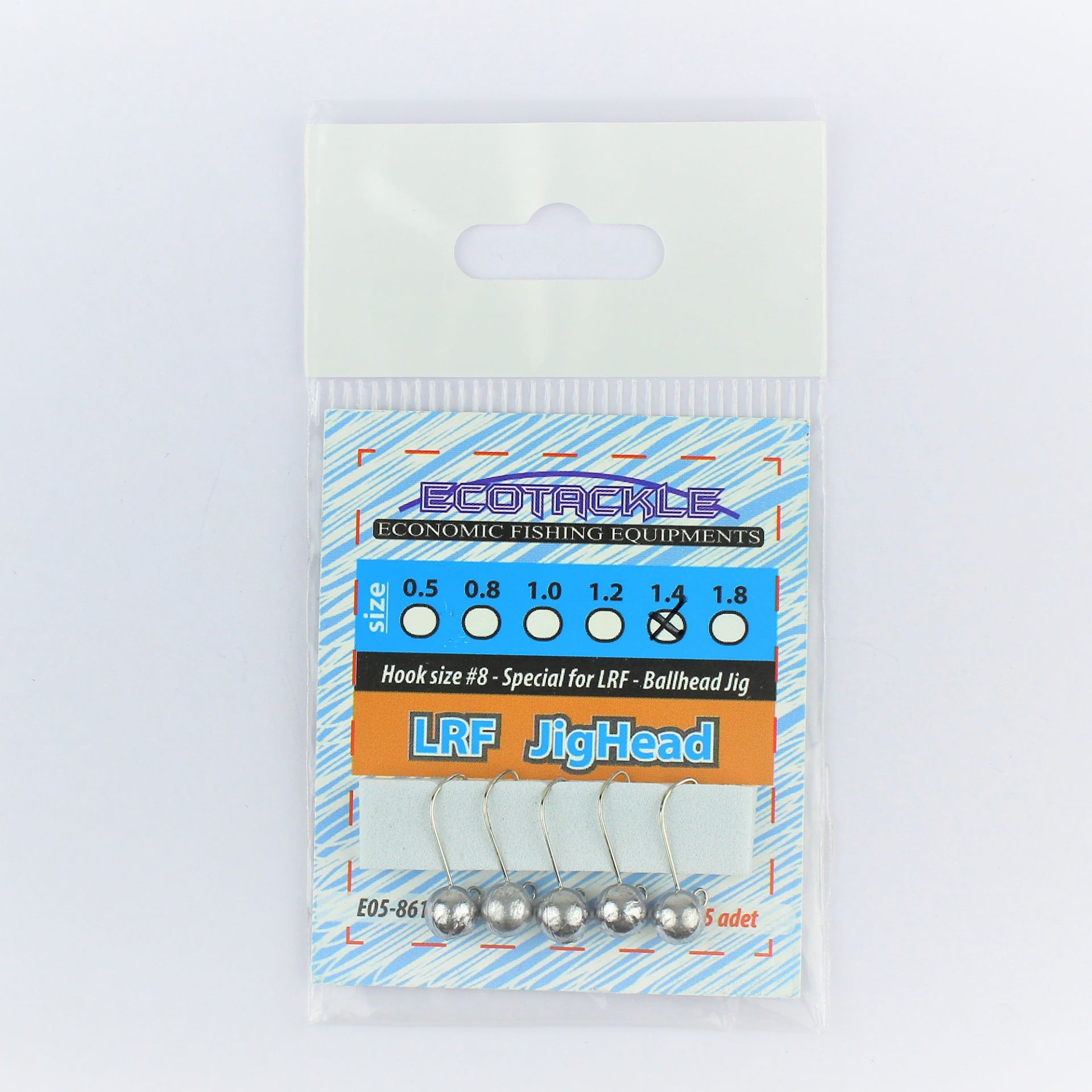 Ecotackle Lrf Jig Head 5p 1.2 GR