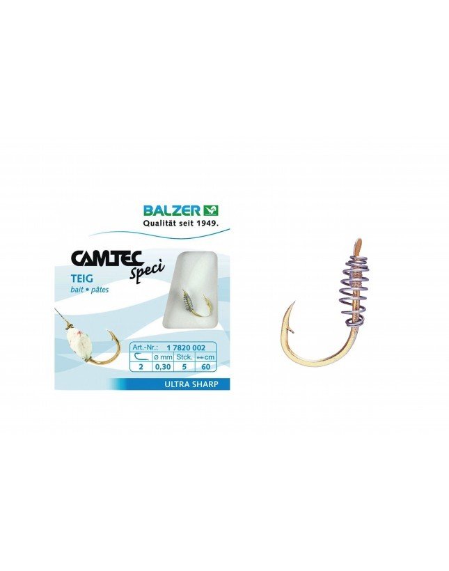 Balzer 17820 Spiral Yaylı Dövme Nickel İğne 5'li Paket