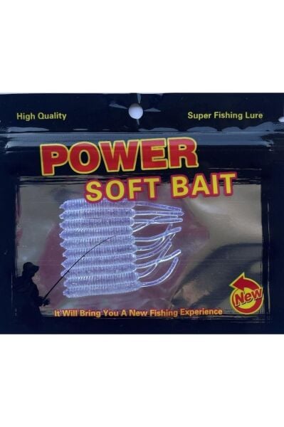 SİLİKON LRF 5 CM 10 LU PAKET ŞEFFAF