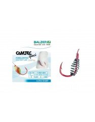 Balzer 17831 Spiral Yaylı Dövme Kırmızı İğne 5'li Paket