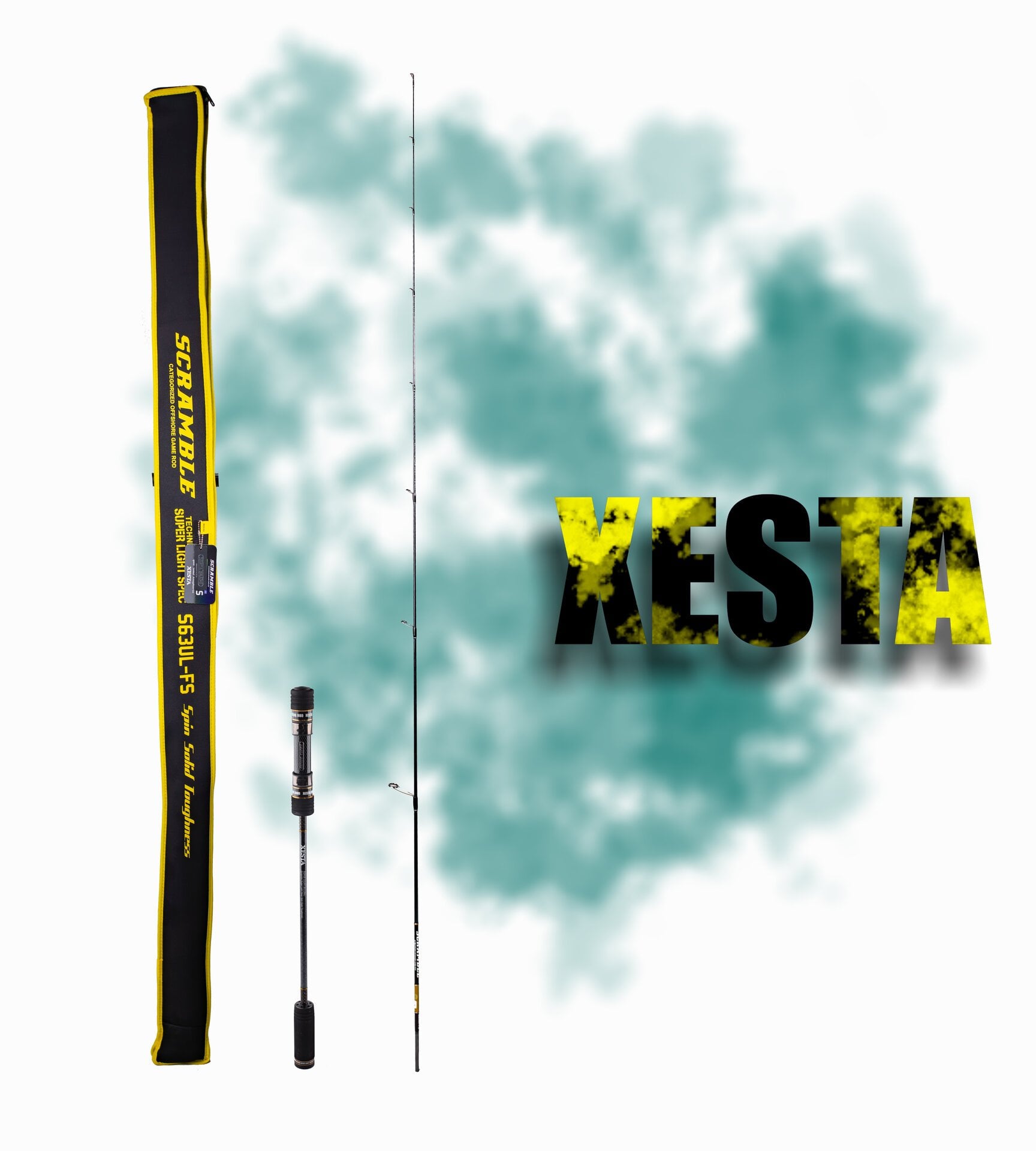 XESTA SCRAMBLE SUPER LIGHT S. SOLID TGH. S63UL-FS 1.90M MAX80G 2P