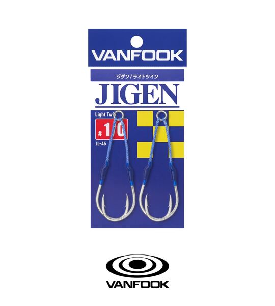 VANFOOK JL-45 JIGEN LIGHT TW ASIS 2.6CM 2P #1/0