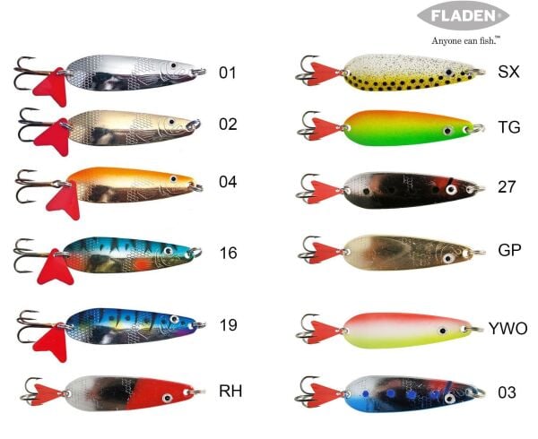 Fladen Seatrout Turna Kaşığı 17G 7cm SX