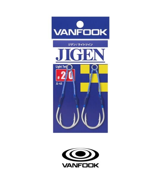 VANFOOK JL-45 JIGEN LIGHT TW ASIS 2.6CM 2P #2/0