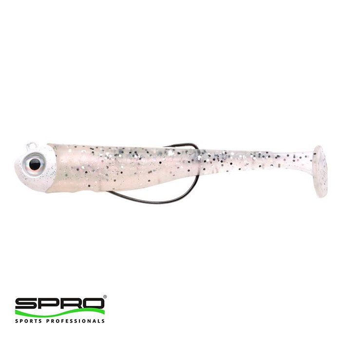 SPRO Guts Bait UV Salt&Pepper 9,5CM Silikon Yem