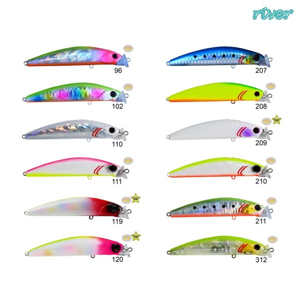 GAMIT MINNOW 90F  9CM 15G  F-R  ARC 110