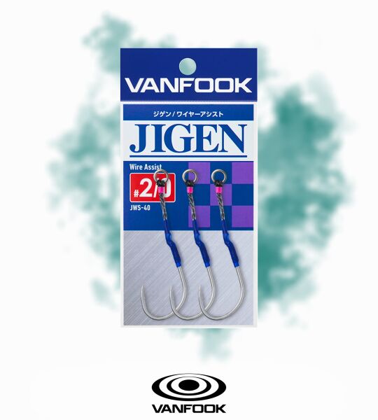VANFOOK JWS-40 JIGEN ASSIST 3P #2/0