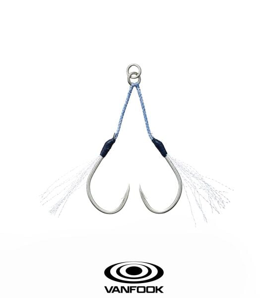 VANFOOK JGR-45 JIGEN GLITTER STD ASIS 2P #1/0