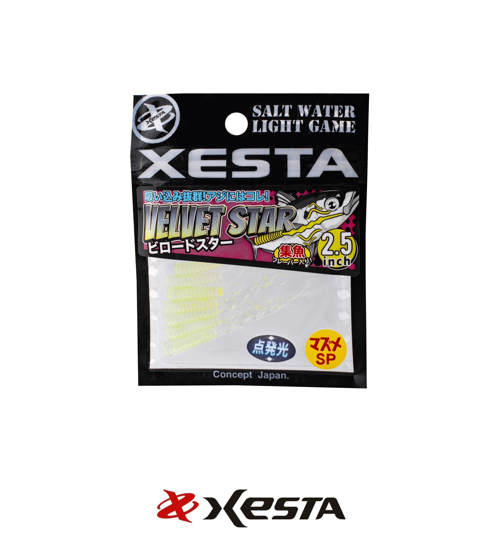 XESTA VELVET STAR LRF YEM 2.5'' 6.4 CM LYCH-SL 7P