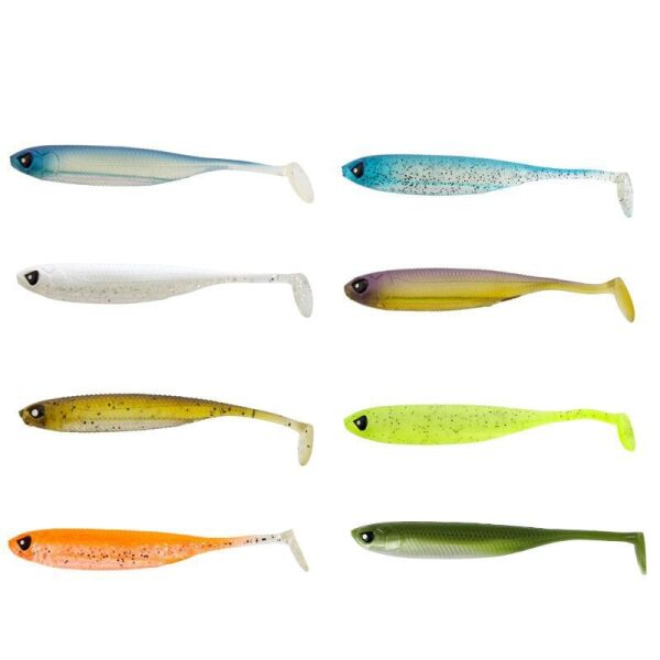 Lucky John Makora 3D Shad Tail 5'' (12.7 cm) 4P Silikon Yem 005