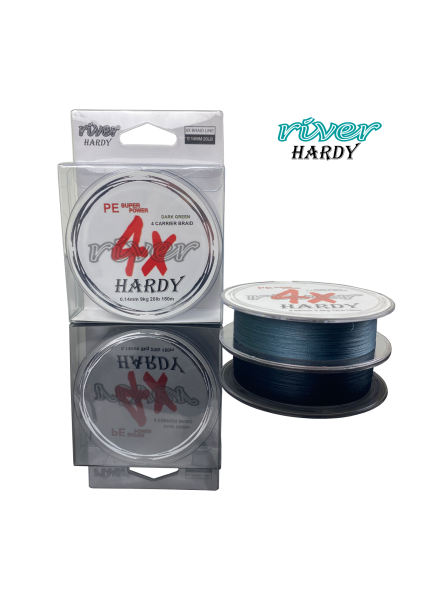 RIVER HARDY 150M DARK GREEN 0.14MM