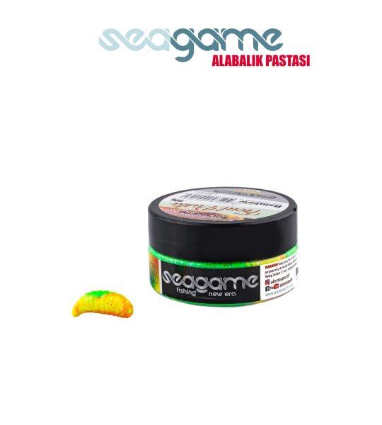 SEAGAME TROUT PASTA ALABALIK HAMURU SARIMSAK GÖKKUŞAĞI 50G
