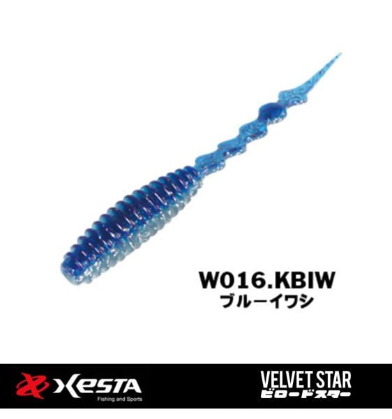 XESTA VELVET STAR SİLİKON YEM 4.5'' 11.5 CM KBIW 5P
