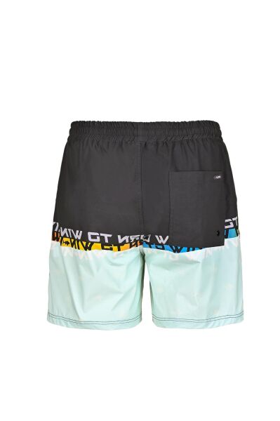 Fujin Pro Angler Short Mayo Anthracite Turquoise