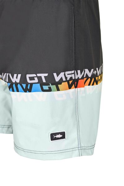 Fujin Pro Angler Short Mayo Anthracite Turquoise