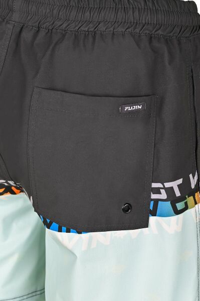 Fujin Pro Angler Short Mayo Anthracite Turquoise