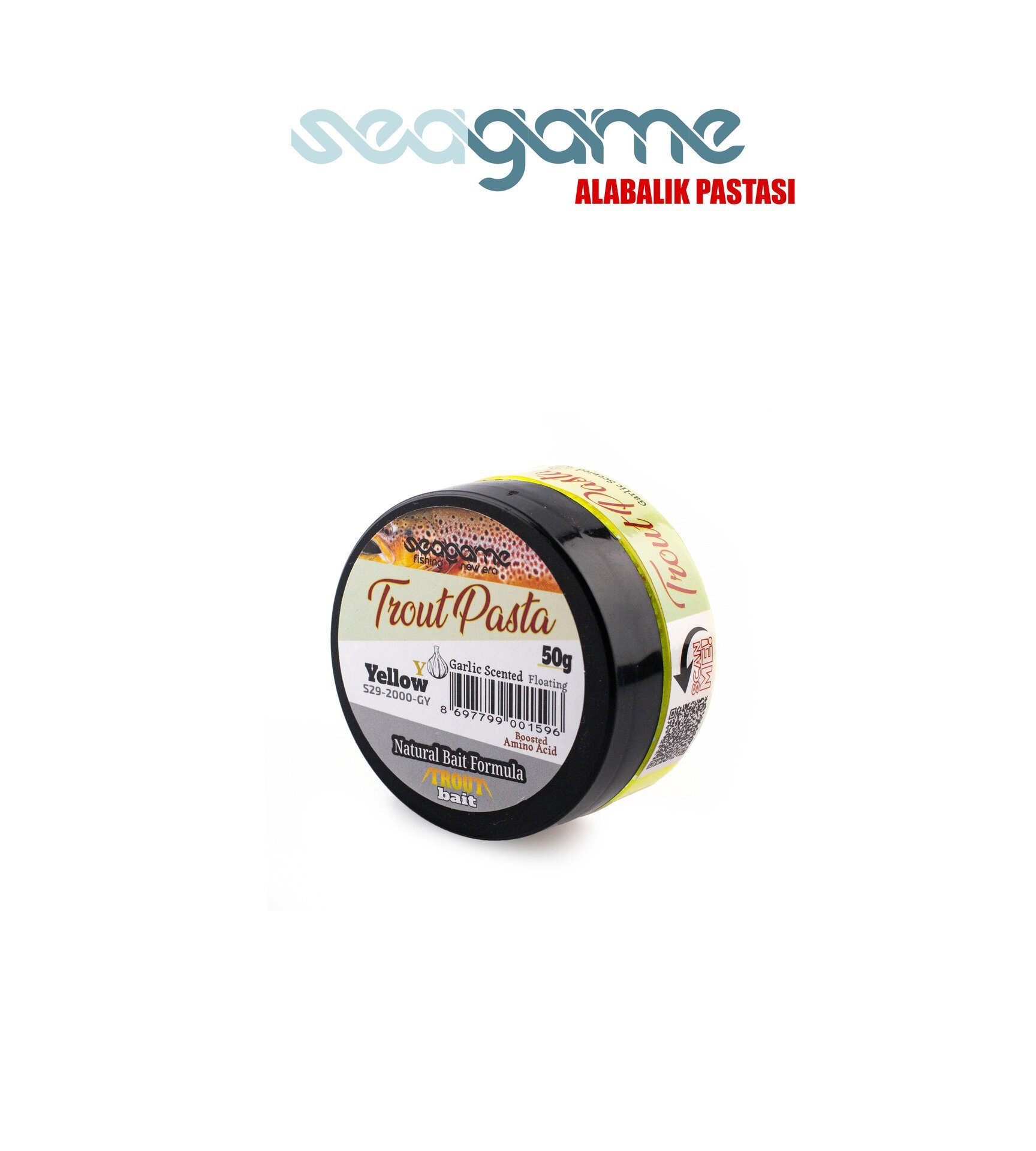 SEAGAME TROUT PASTA ALABALIK HAMURU SARIMSAK SARI 50G