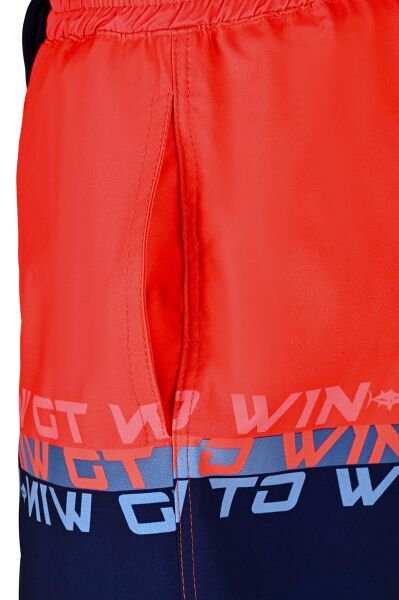 Fujin Pro Angler Short Mayo Scarlet Dark Navy