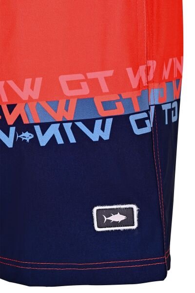 Fujin Pro Angler Short Mayo Scarlet Dark Navy
