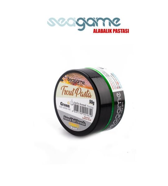 SEAGAME TROUT PASTA ALABALIK HAMURU SARIMSAK YEŞİL 50G