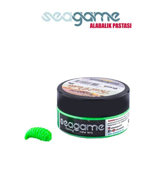SEAGAME TROUT PASTA ALABALIK HAMURU SARIMSAK YEŞİL 50G