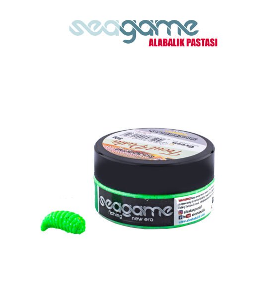 SEAGAME TROUT PASTA ALABALIK HAMURU SARIMSAK YEŞİL 50G