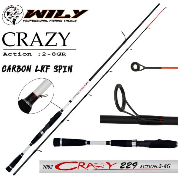 Wily Crazy Lrf Kamışı 2-8 gr