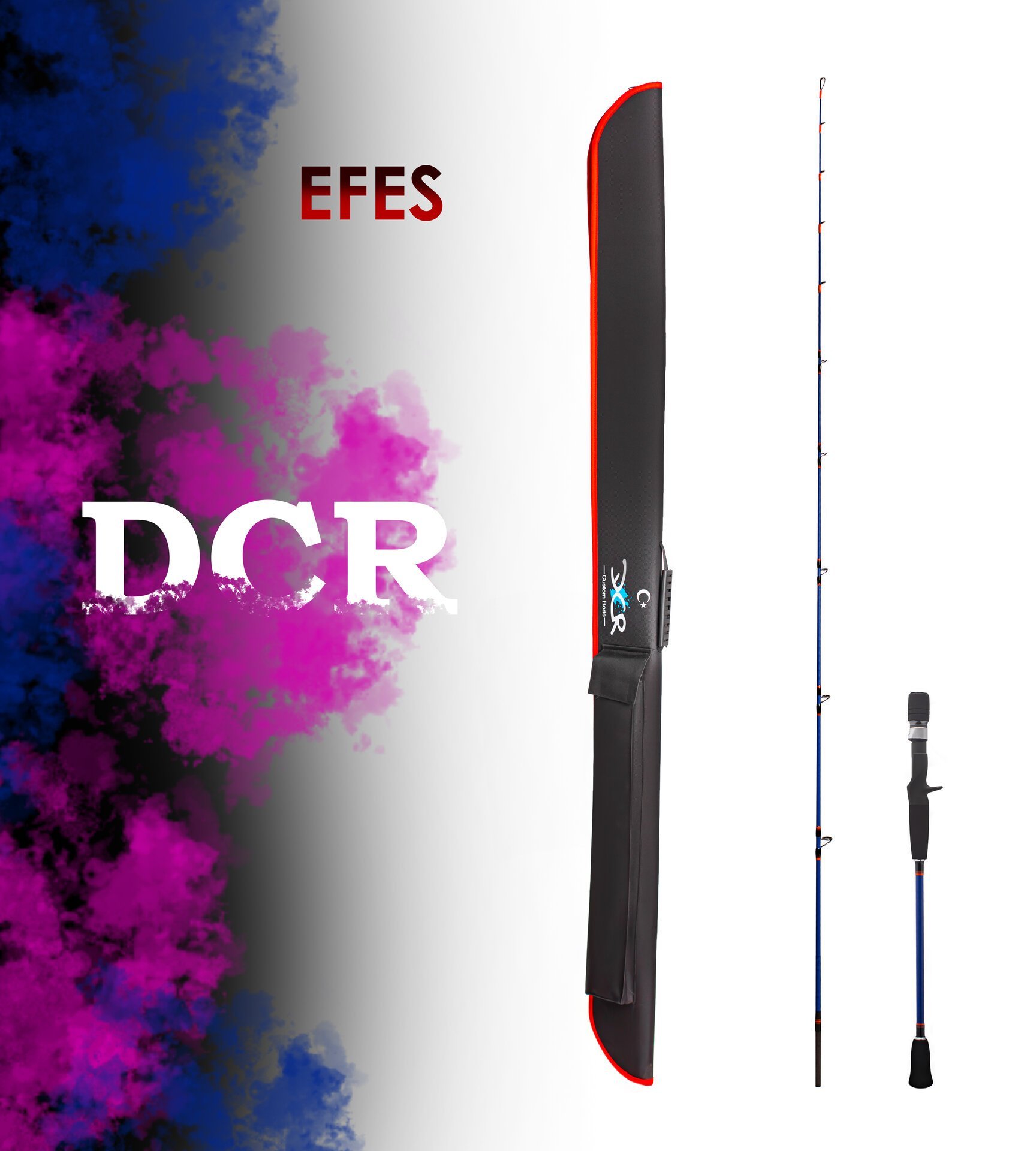 DCR EFES TETİKLİ SLOW JIGGING KAMIŞI 198 CM 80-200 1,5 PARÇA