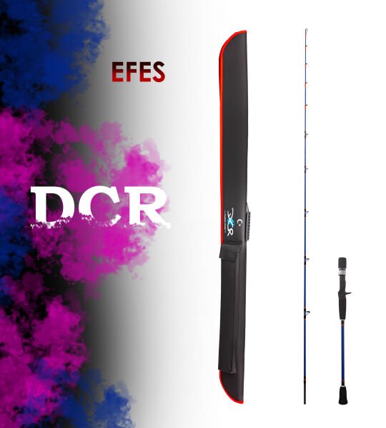 DCR EFES TETİKLİ SLOW JIGGING KAMIŞI 198 CM 80-200 1,5 PARÇA