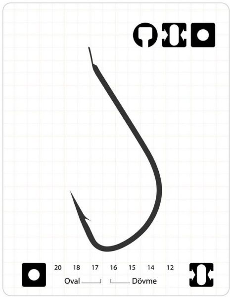 Fudo 1204 Sode Kırmızı İğne 4