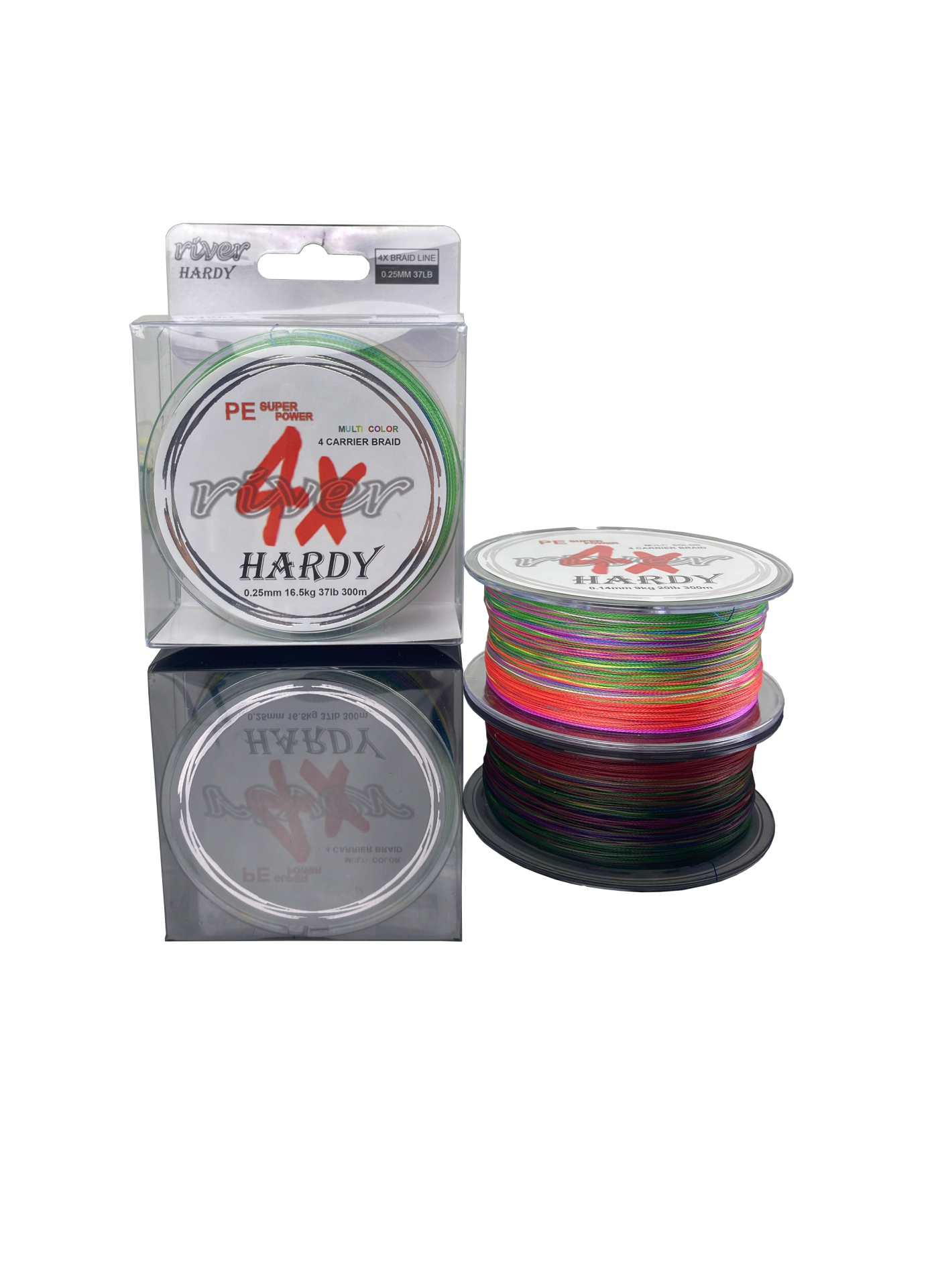 RIVER HARDY 300M MULTICOLOR 0.14 MM