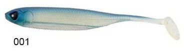 Lucky John Makora 3D Shad Tail 4'' (10.16 cm) 6P Silikon Yem 001