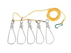 Balzer 18416 250 Balık Kıtkası 2.5mt Karabinalı 5'li Kıtka