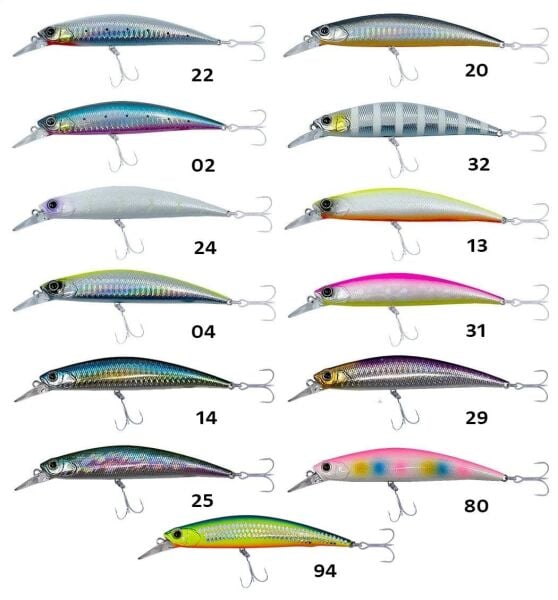Kendo BT Minnow 110 S 21.4 gr Sahte Balık
